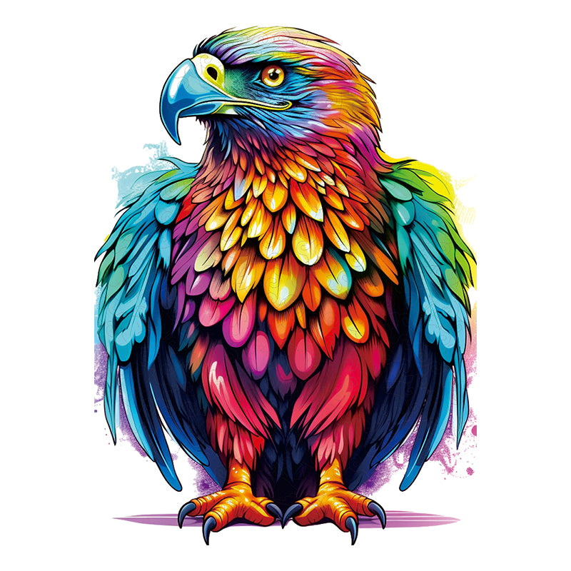 Jalo ja majestic eagle puinen palapeli