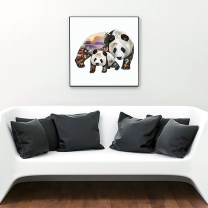 Panda home palapeli