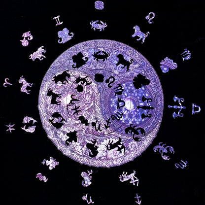 Mandala kukka palapeli