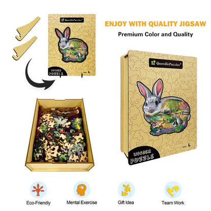 Bunny hollow puinen palapeli