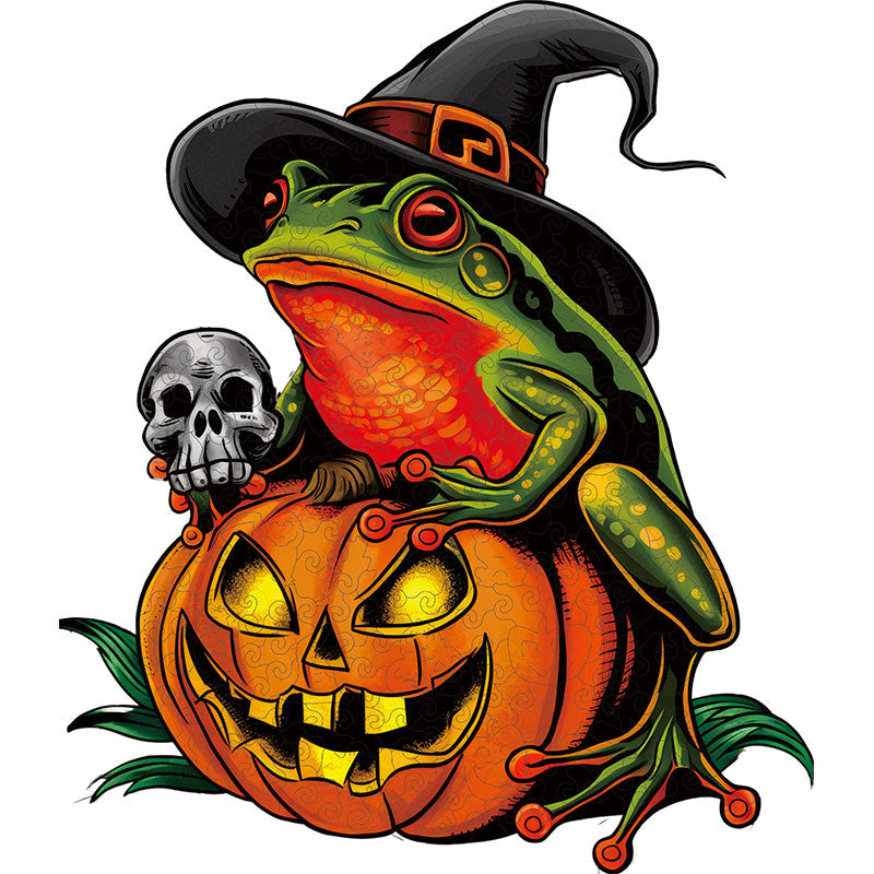 🔥 VIIMEINEN PÄIVÄ -84 % - Halloween sammakko kurpitsa