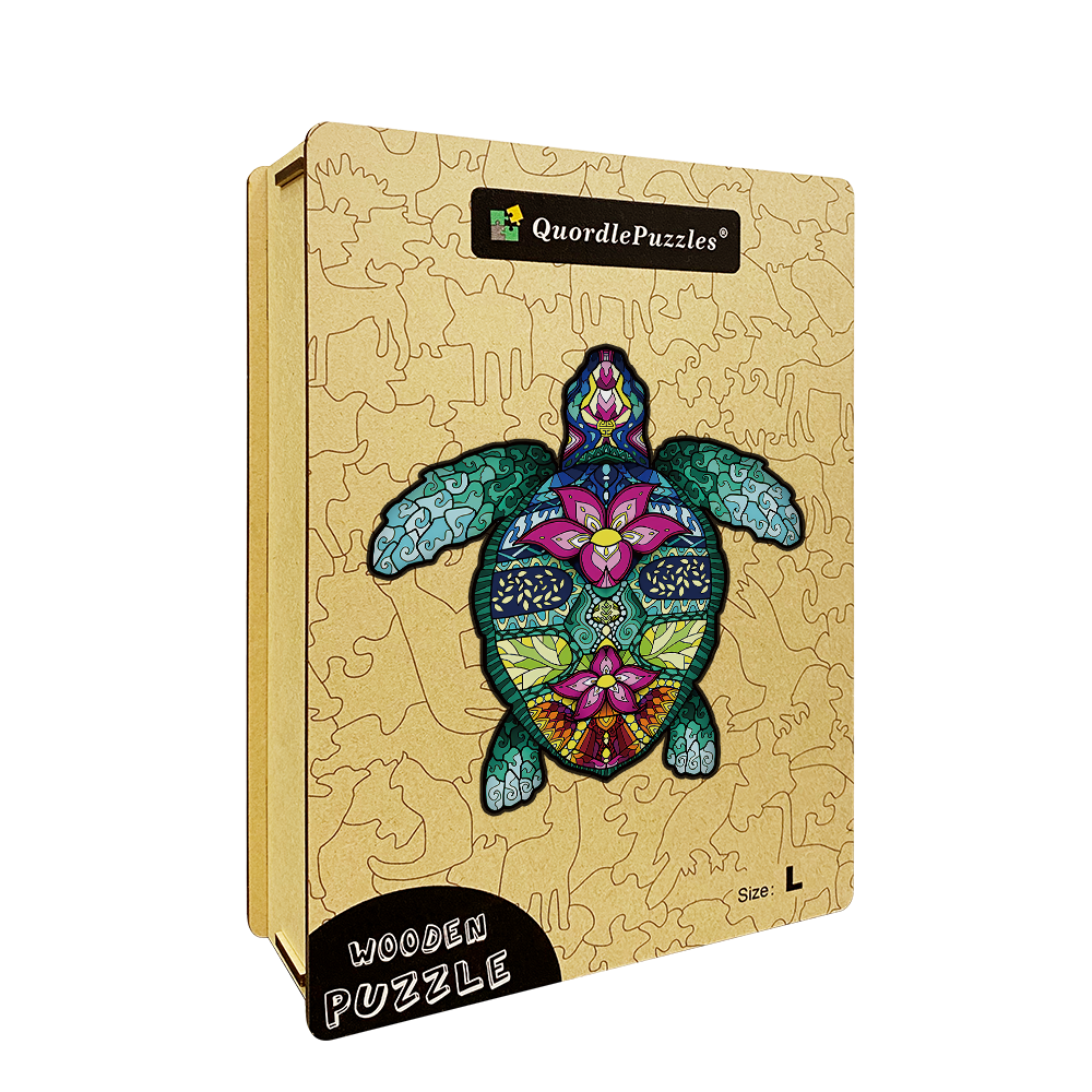 Turtle sage puinen palapeli