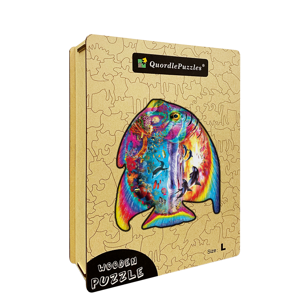 Rainbow Fish palapeli