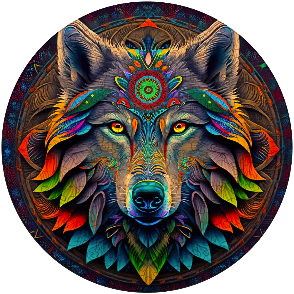 Mandala volk puinen palapeli