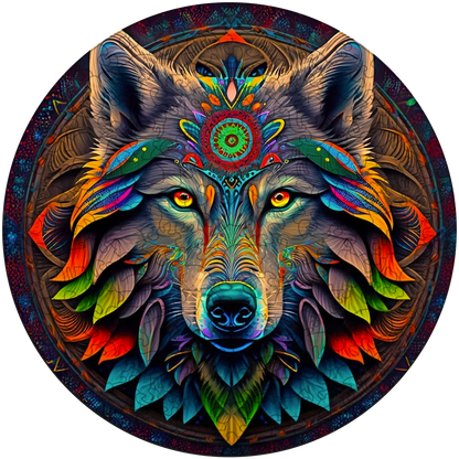 Mandala volk puinen palapeli