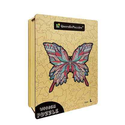 Red butterfly palapeli