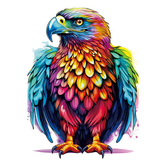 Jalo ja majestic eagle puinen palapeli
