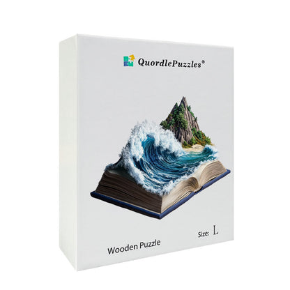 3D meriaalto puupalapeli