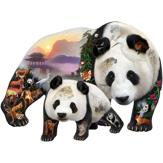 Panda home palapeli