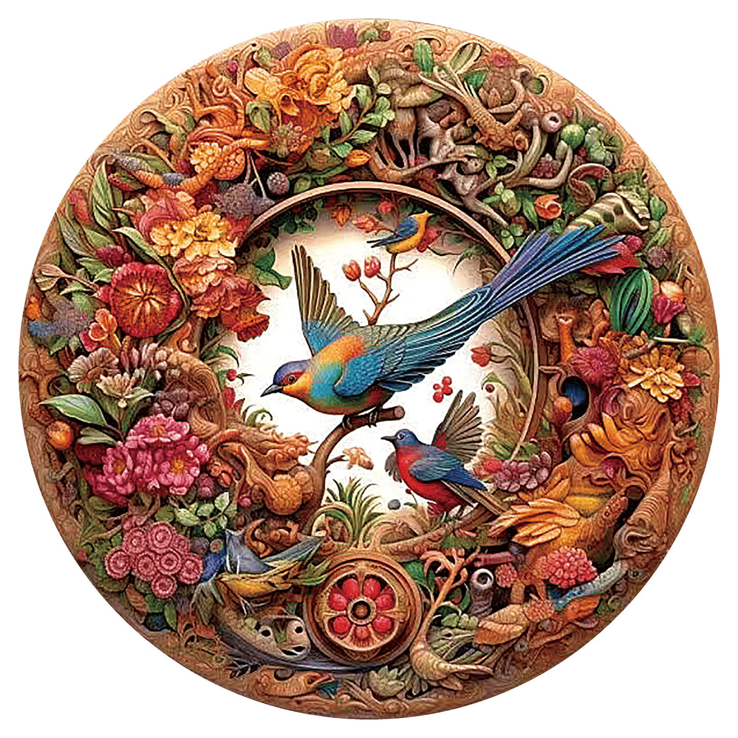 Bird and bloom puinen palapeli