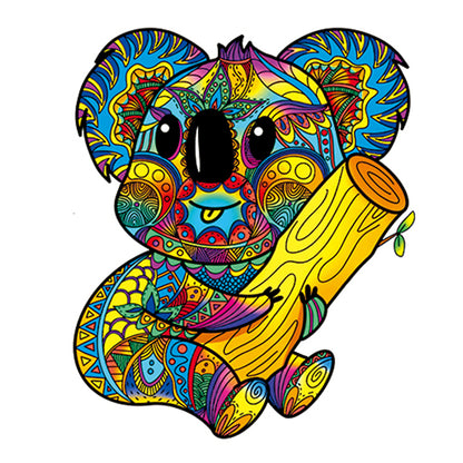 Värikäs koala-palapeli