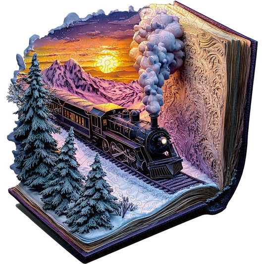 3D puulegopalapeli talvijunamatka