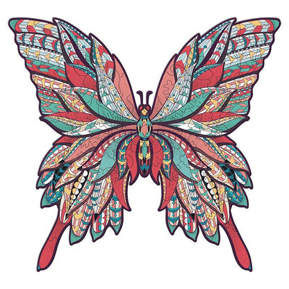 Red butterfly palapeli