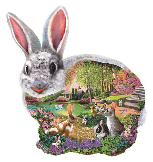Bunny hollow puinen palapeli