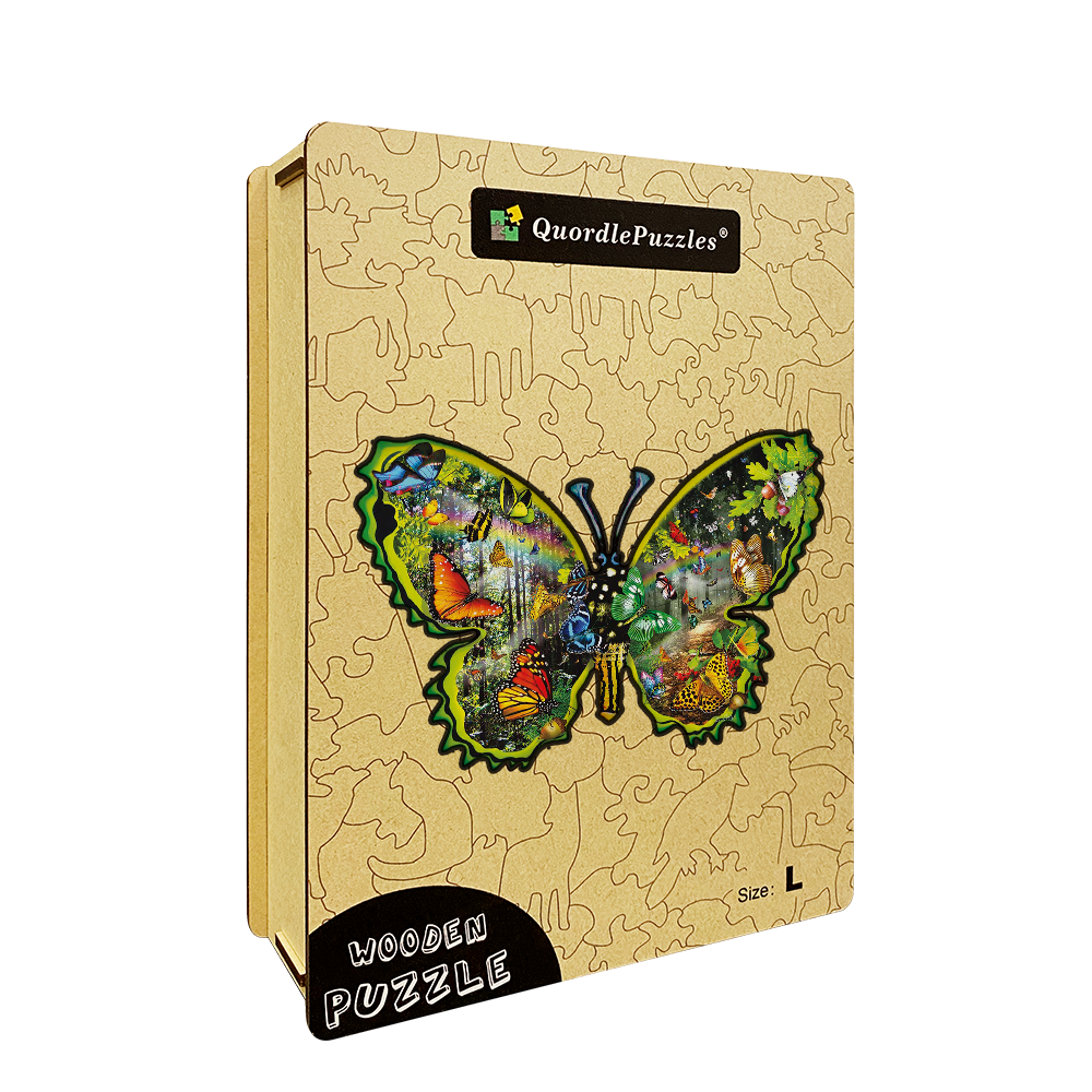 Butterfly meadow puinen palapeli