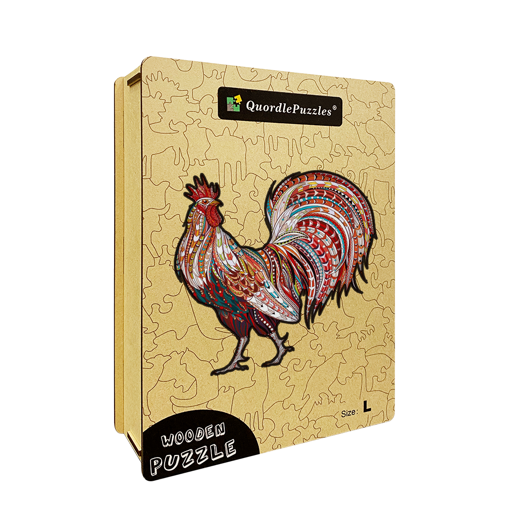 Red rooster palapeli