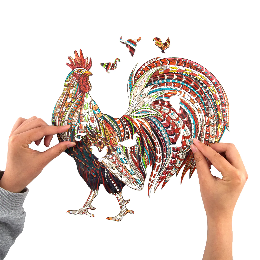 Red rooster palapeli