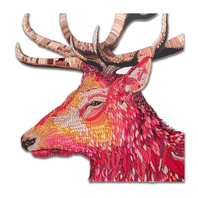 Red elk palapeli