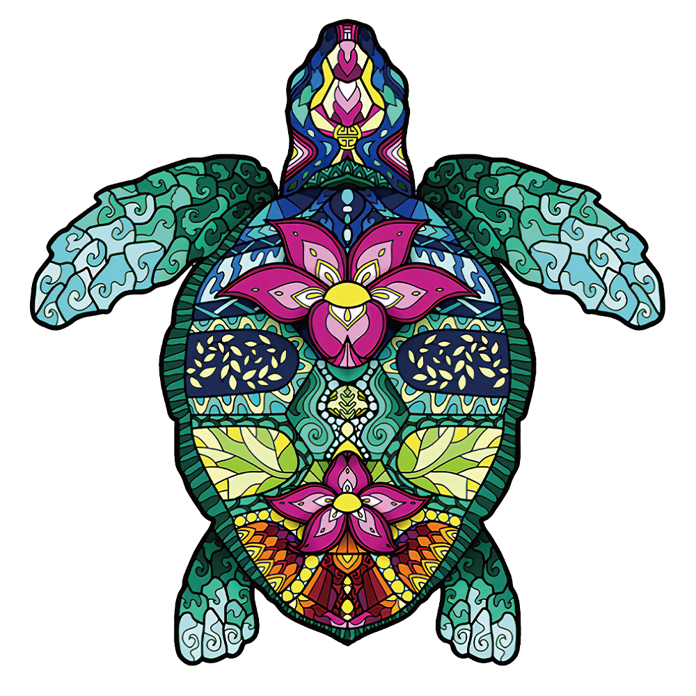 Turtle sage puinen palapeli