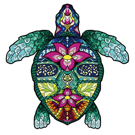 Turtle sage puinen palapeli