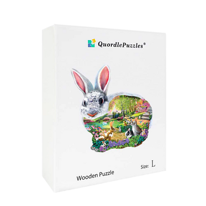 Bunny hollow puinen palapeli