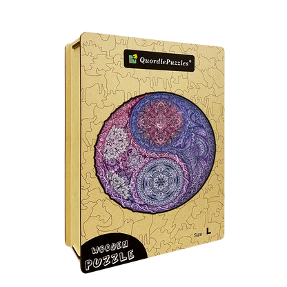 Mandala kukka palapeli