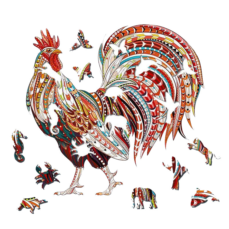 Red rooster palapeli
